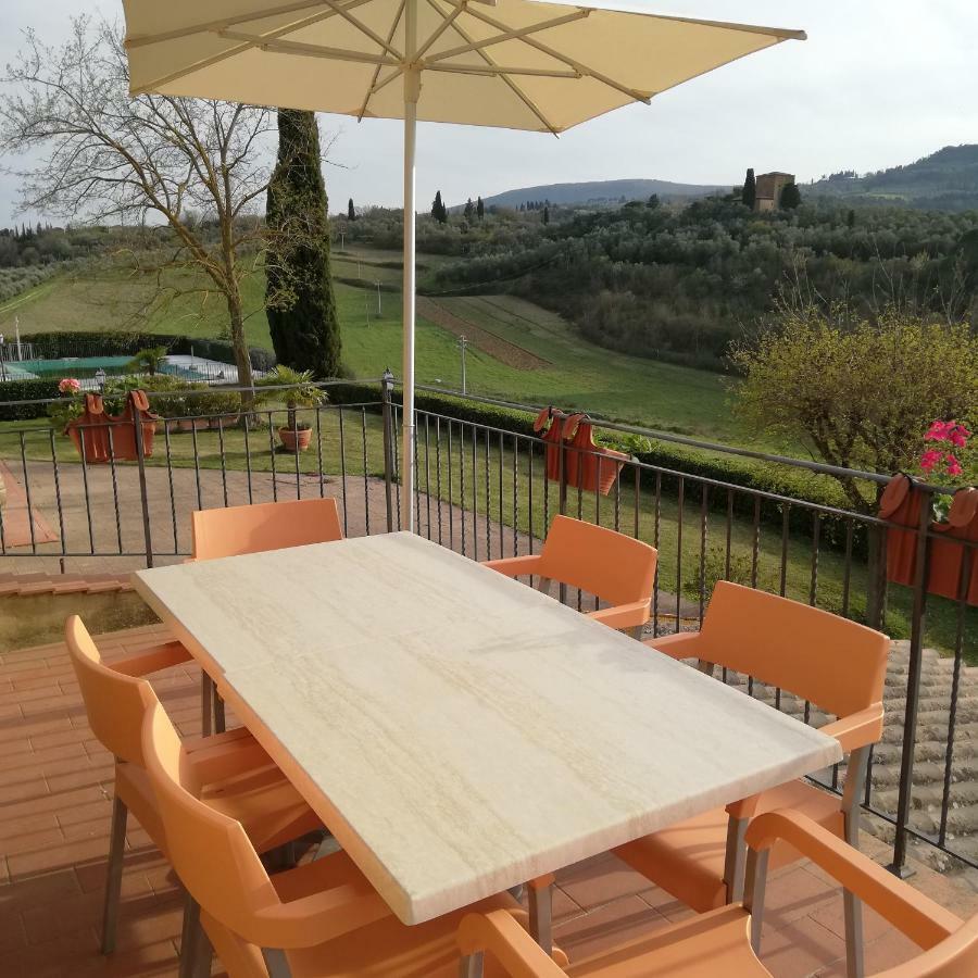 Вилла Agriturismo Le Rote Сан-Джиминьяно Экстерьер фото