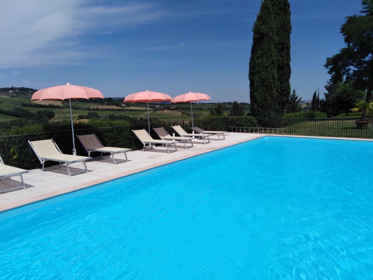 Вилла Agriturismo Le Rote Сан-Джиминьяно Экстерьер фото
